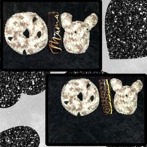 Plush Bunny,  Everything Bagel, and 20oz MAMA TUMBLER Set!